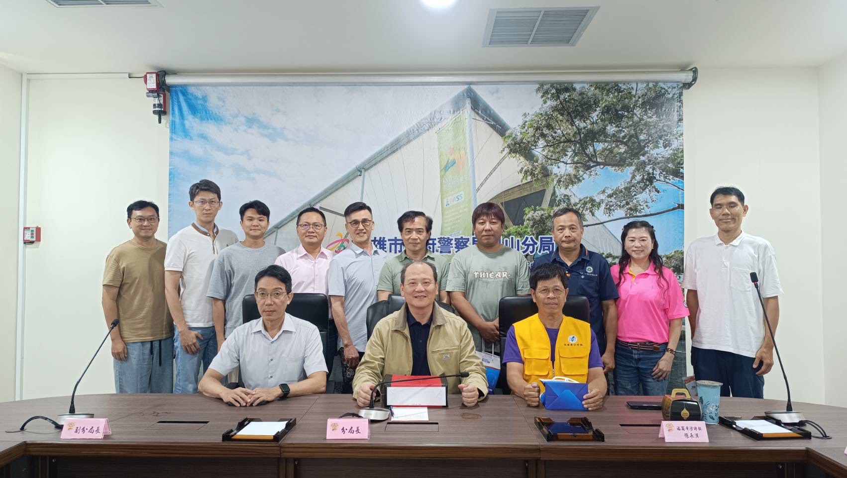警媒攜手守護城市安全　高雄市新聞從業聯盟總會參訪鳳山分局